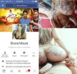 Gaúcha Bruna Moura tomando no cu