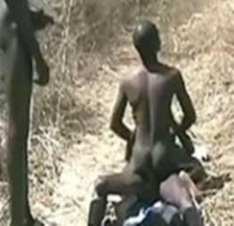 Gays africanos com suas enormes pirocas