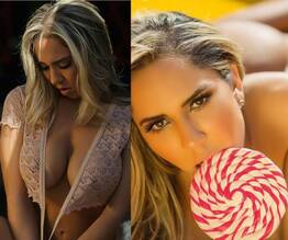 ‘Estou mais safada ainda’, diz Mulher Melão ao posar para a revista Sexy,veja fotos da musa
