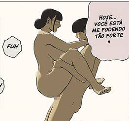 Share 04 : Mãe e filho na janela de um vagão de trem buscando amor e sexo