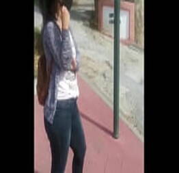 Public bus stranger blowjob in public bus